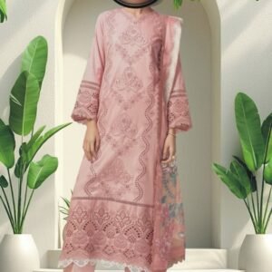 3PC Lawn Suit-Embroidered (Unstitched)
