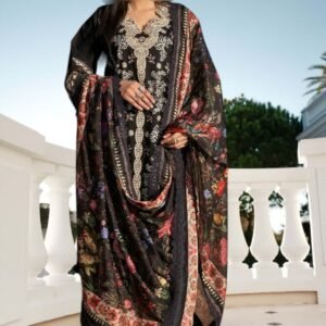 3PC Lawn Suit-Embroidered (Unstitched)