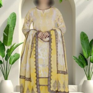 2PC Lawn Suit-Printed (Unstitched)