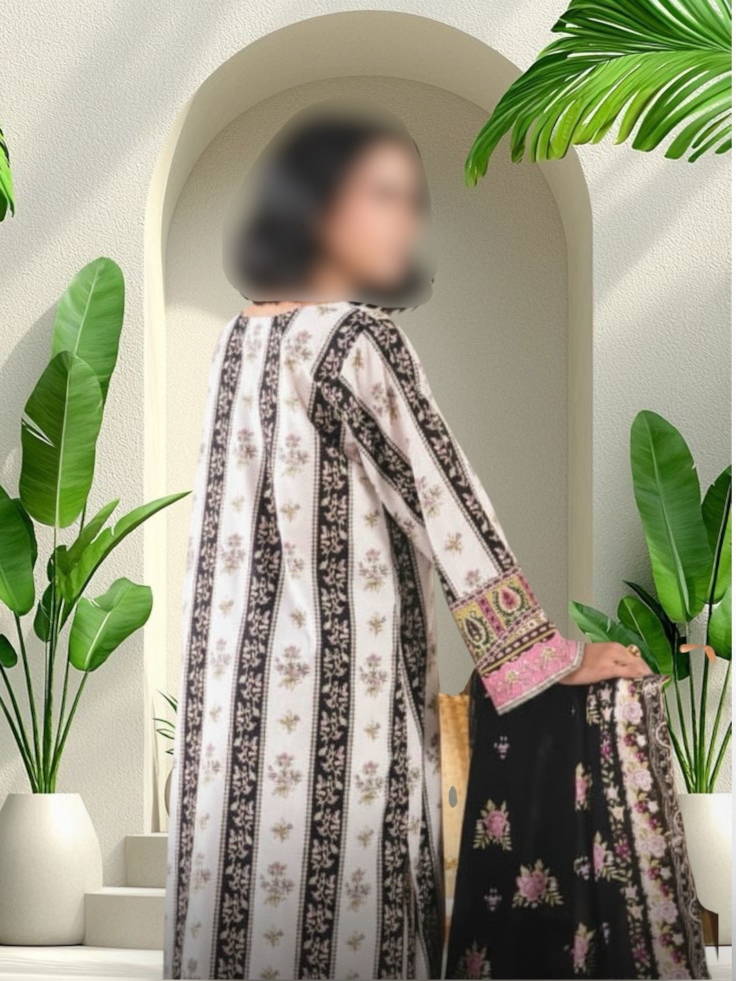 2PC Lawn Suit-Printed (Unstitched) - Image 2