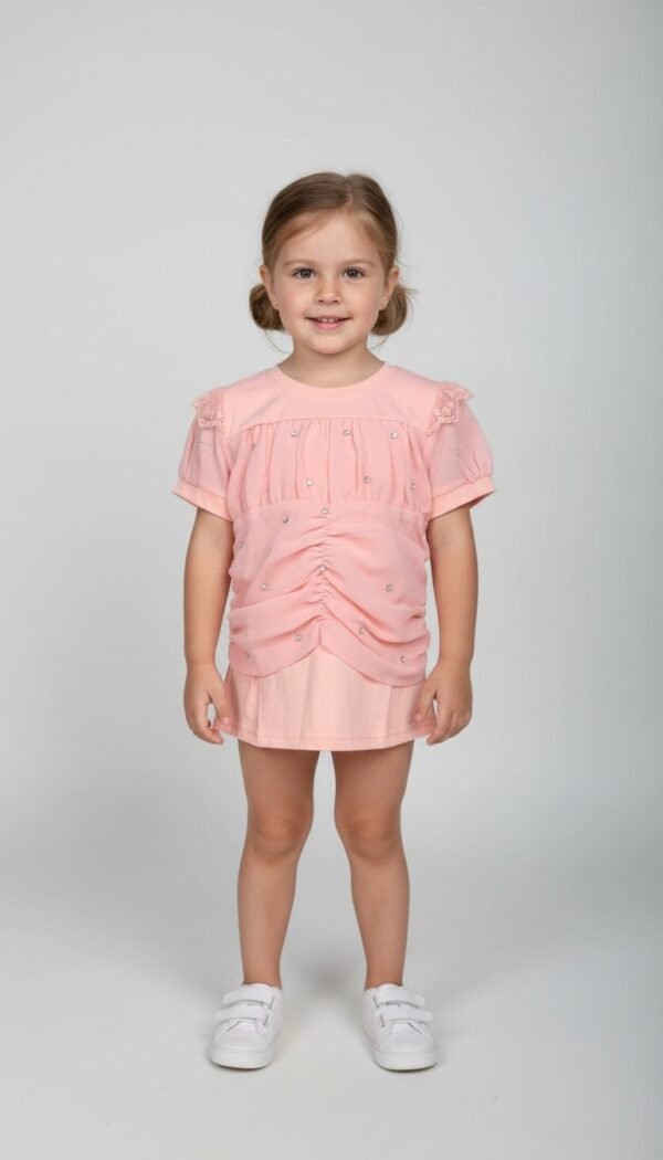 Jersey Cotton Shirt, Pink Color Imported (KK1057)