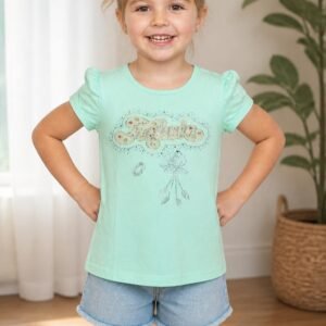 Girls Jersey Cotton Shirt Imported (KK1061)