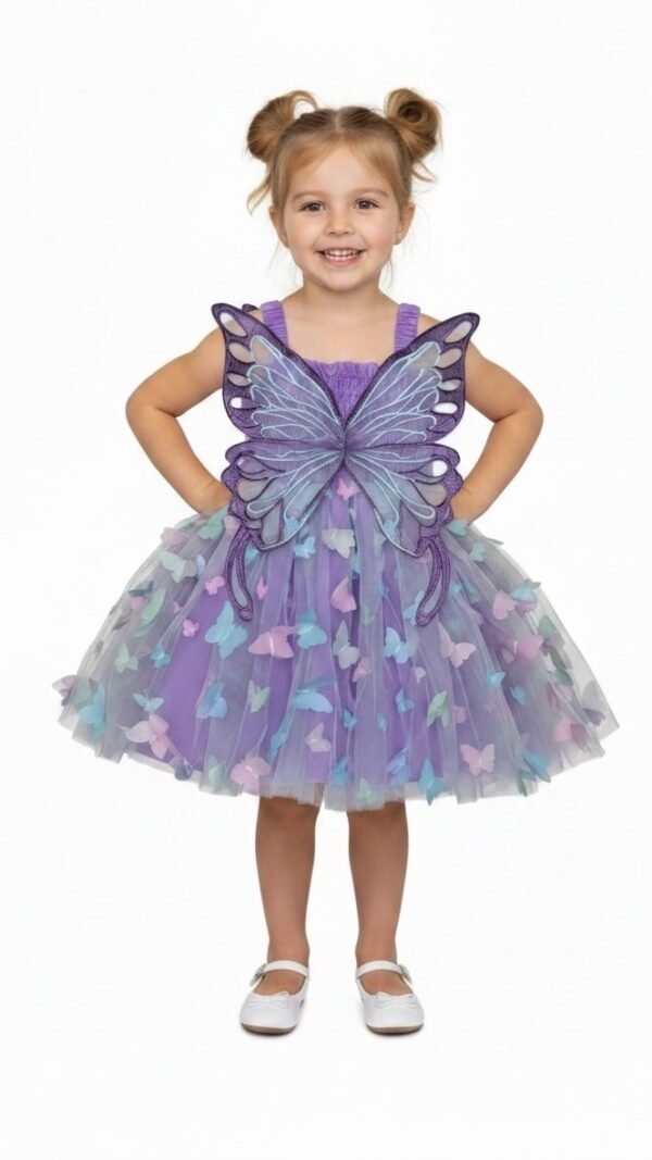 Fairy Frock Purple Color (KK1066)