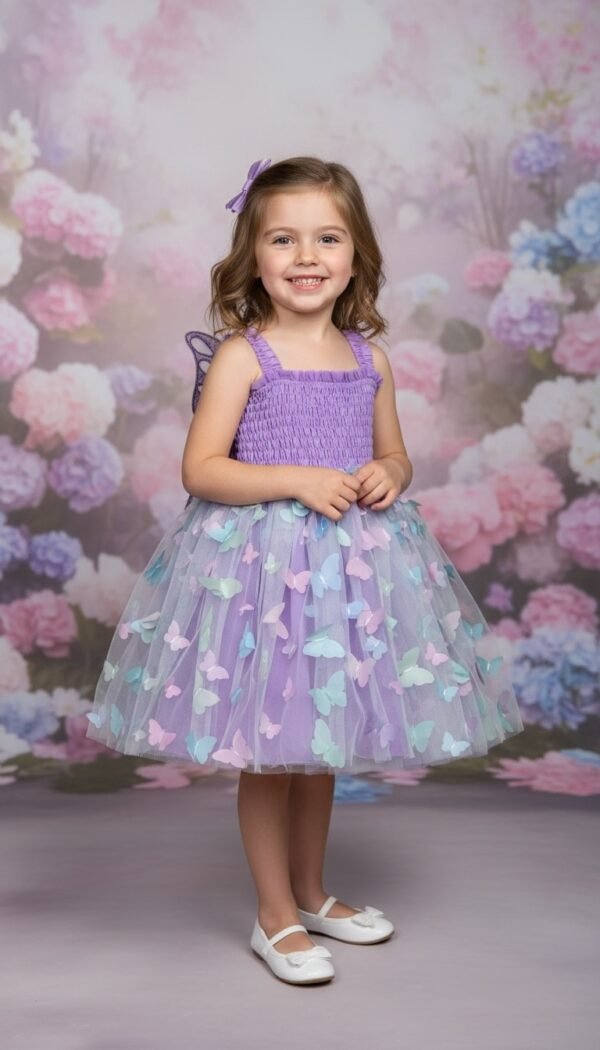 Fairy Frock Purple Color (KK1066)