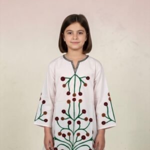 Girls Embroidered Kurti (KK1076)