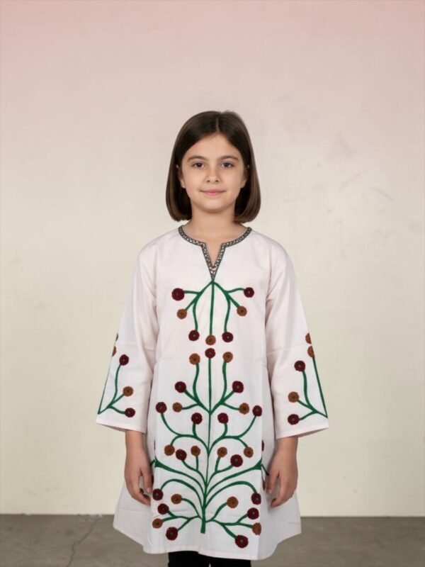 Girls Embroidered Kurti (KK1076)