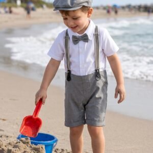 Dangri Dress for Boys kids with Cap Imported (KK1082)
