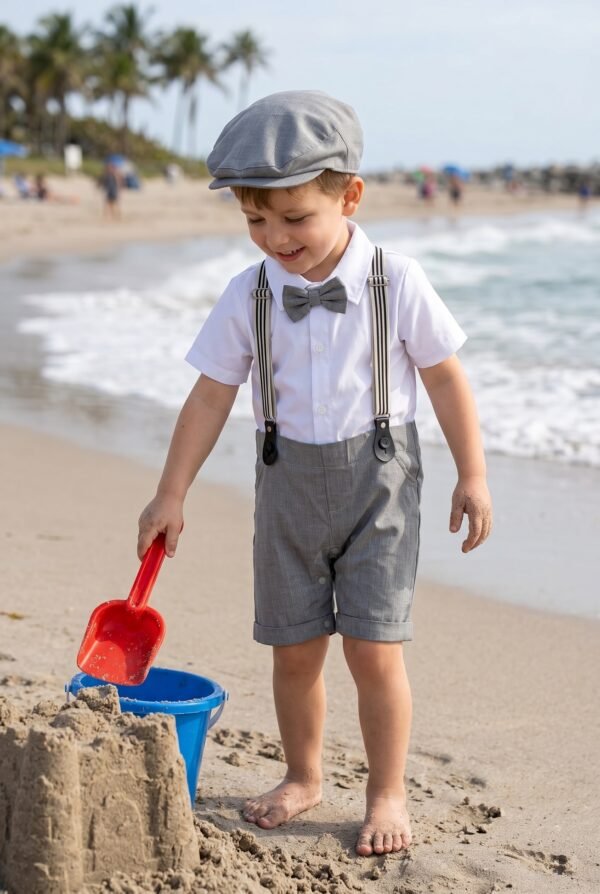 Dangri Dress for Boys kids with Cap Imported (KK1082)