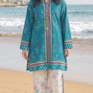 2PC Lawn Suit-Printed (Unstitched) (LS1102)